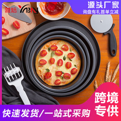 6インチ8インチ9インチ10インチアルミ合金非粘着深ピザ皿浅ピザ皿円形ピザ皿pizza皿