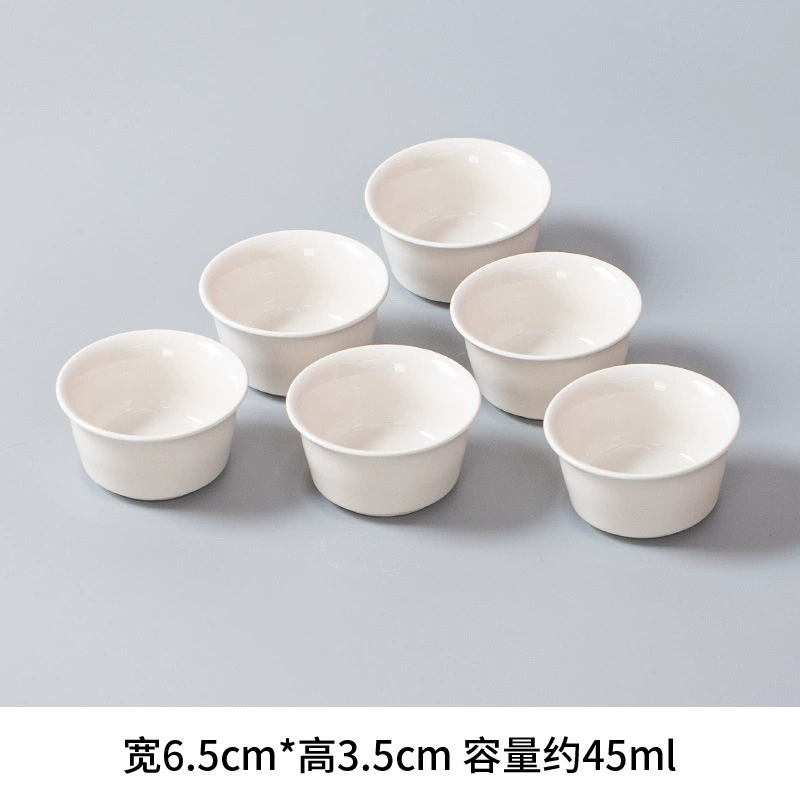 Ceramic tea cup, tea set, 6 pieces