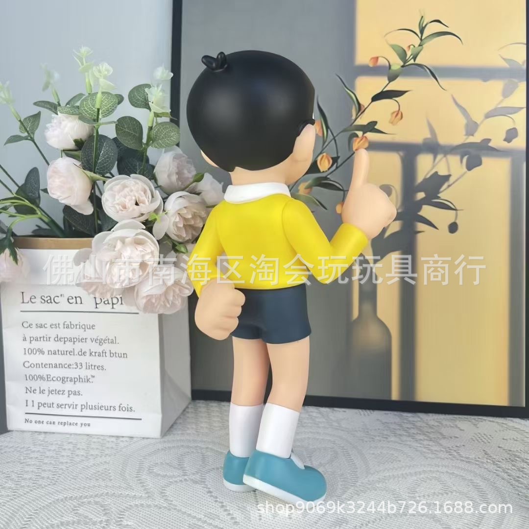 (2개) 조수 놀이 수제 애니메이션 딩당 고양이 시준카 모델 인형 28CM 비닐 인형 홈 장식품 인형