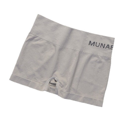Underwear for Ladies Japanese MUNAFIE Seamless Safety Pant Flat Leg Mid-rise Comfort Abdominal Support Pant Breathable for Wholesale
