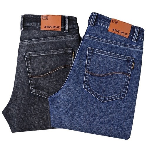 Winter and autumn style thickened velvet jeans for men, new winter style warm pants with velvet for men 