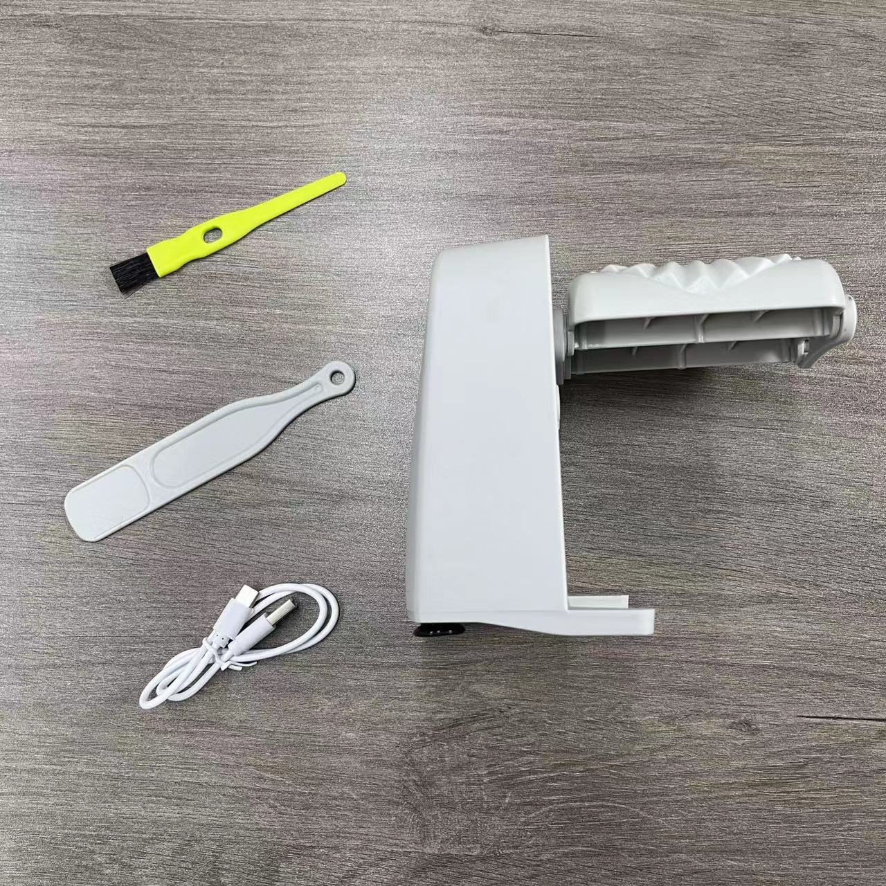 Fabricante de dumpling eléctrico hogar automático pequeño dumpling prensado máquina dumpling molde cocina dumpling perezoso hacer artefacto