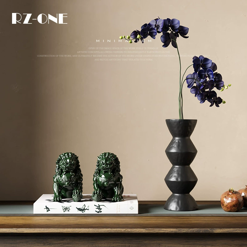 Шкаф для хранения в прихожей в стиле ваби-саби, ручной работы, винтажный, креативный, с изображением льва, декор для дома