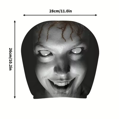 Universal seat cover: Elastic Universal Halloween Car Dust - 06-1-piece-car-pillowcase-26cm28cm