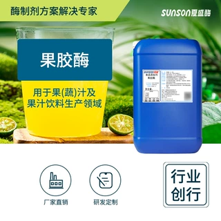 夏盛 果胶酶6万液体食品级添加剂果汁果酒 生物酶制剂
