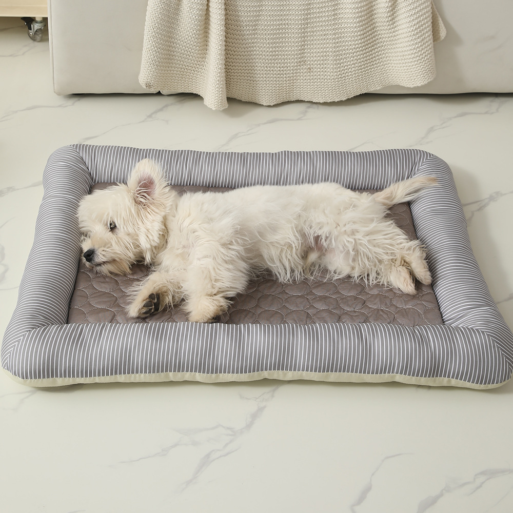 Nuevos productos de verano para perreras, almohadillas para mascotas, almohadillas para perros, almohadillas para perros, almohadillas para dormir de seda de hielo para gatos, almohadillas para mascotas, productos para mascotas refrescantes