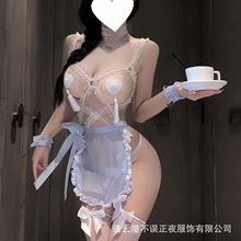 不误正夜情趣内衣性感可爱女仆制服纯欲调情免脱睡衣qqny诱惑套装