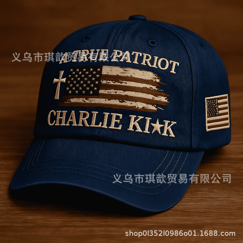 2025新款A True Patriot - Commemorative Cap刺绣鸭舌帽厂家批发|undefined