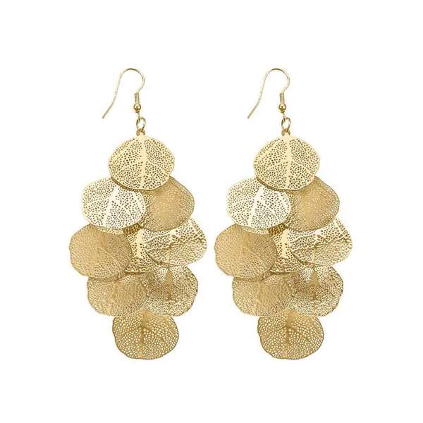 Long white earrings with bow pearl with letters