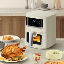空气炸锅家用大容量无油低脂智能预约定时可视全自动薯条机电炸锅