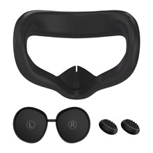 工厂批发适用oculus Quest2配件套装 vr头戴眼罩手柄硅胶保护套壳