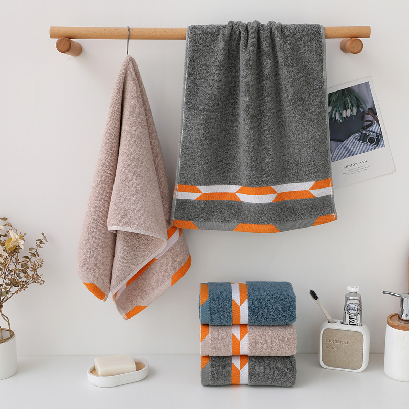 Cotton Towel 110g Jacquard Face Towel Household Men's and Women's Super Cotton Towel Gift Embroidered logo