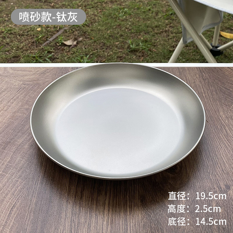 디스크 티타늄재 샌드 블라스팅 모델