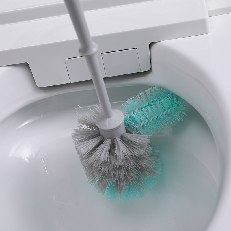 Toilet Brush Toilet Brush Household No Dead Angle Squatting Dead Angle Scandinavian Long Handled Creative Cleaning Brush Household Essential