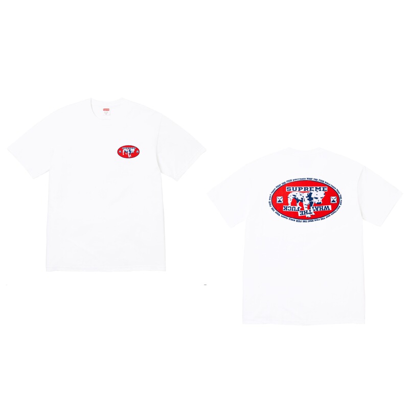 SUP潮牌SS25  Short-sleeved T-shirt 美潮街潮短袖T恤|undefined