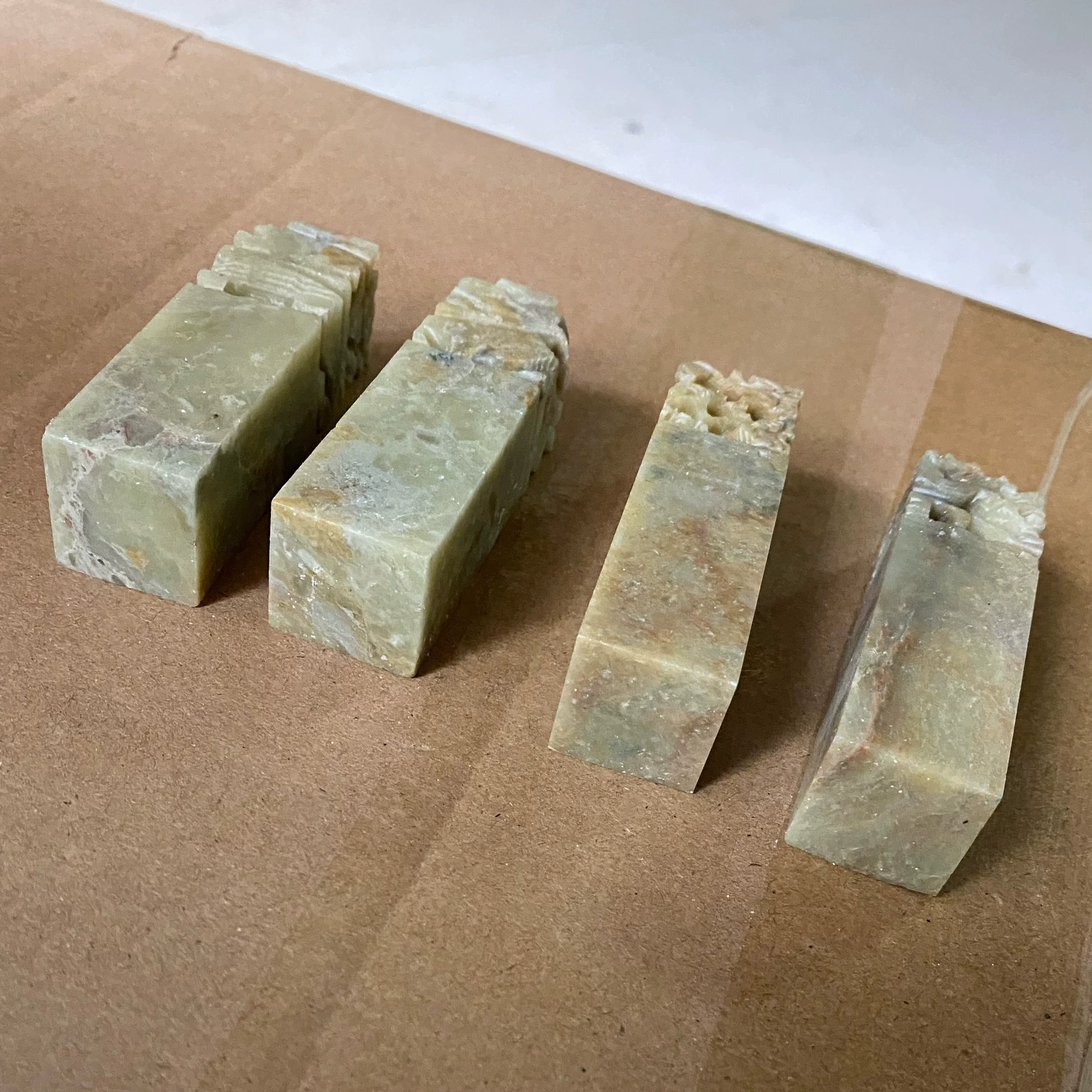 Печатка для практики, 2×2×7 см, дракон и феникс, лев