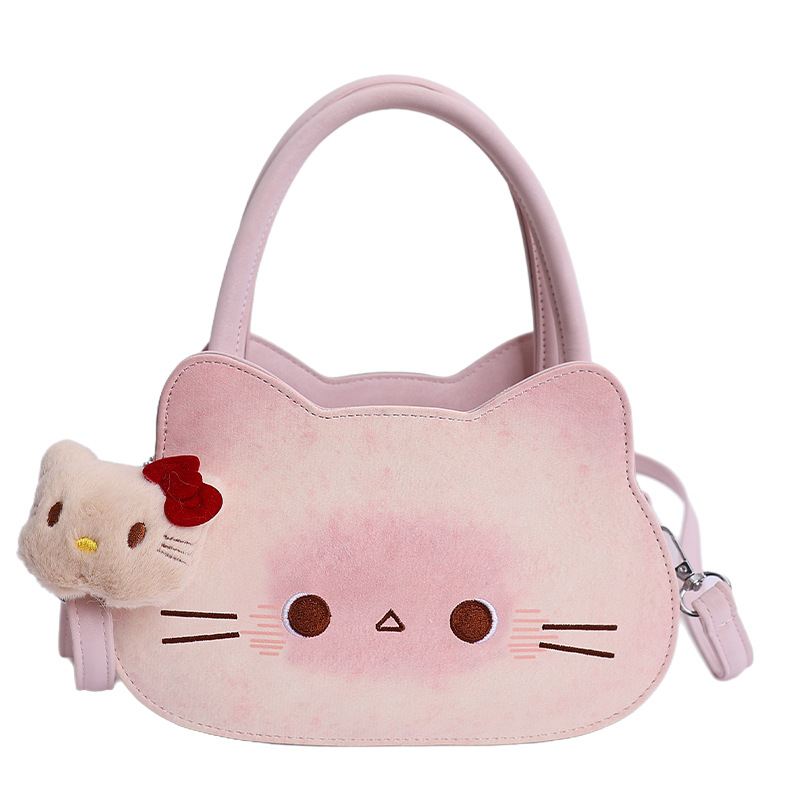 Diseño de nicho lindo bolso diario impresión de dibujos animados 2026 nuevo estilo coreano bolso de hombro bolso de moda de mujer