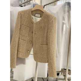 春秋供应链爆款气质高级感独特超好看高端名媛小香短款外套女