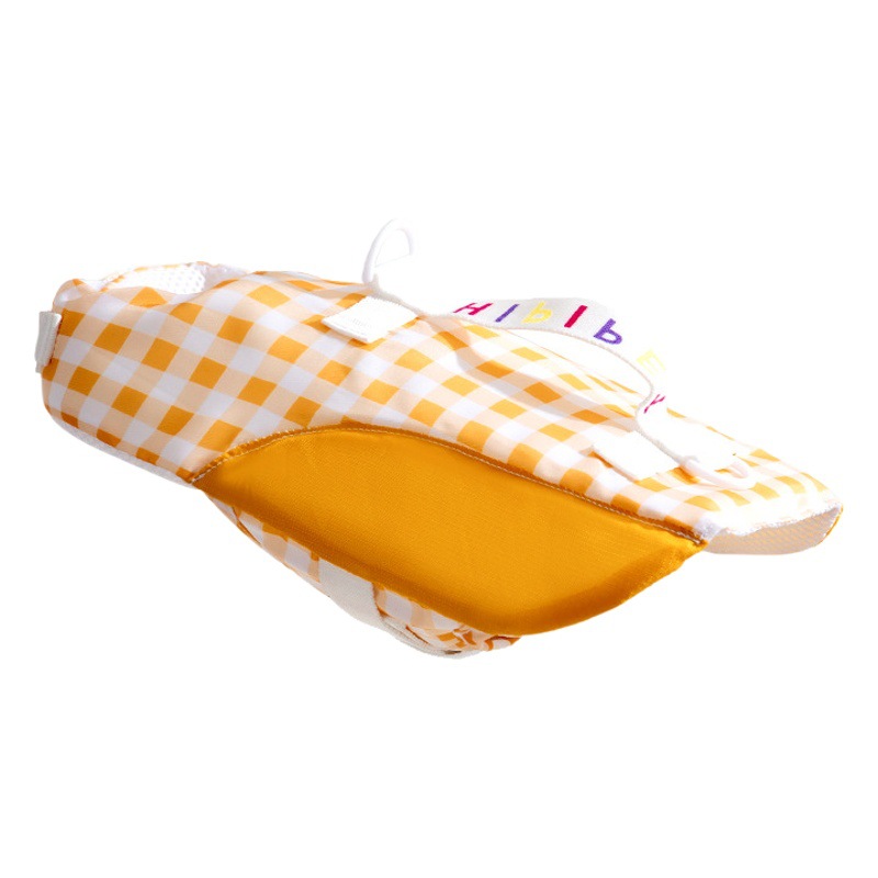 Estilo coreano a cuadros perro verano chaqueta de la vida mascota Super flotabilidad Teddy traje de baño verano natación ropa para perros