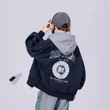 儿童装男童春装外套2025新款男孩春秋款中大童春季痞帅冲锋衣服潮