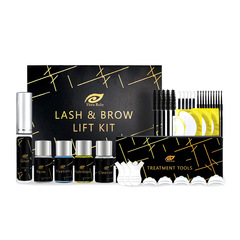 Cross-border FLORA RUBY eyebrow and eyelash perm set keratin long-lasting curly eyelash set makeup wholesale