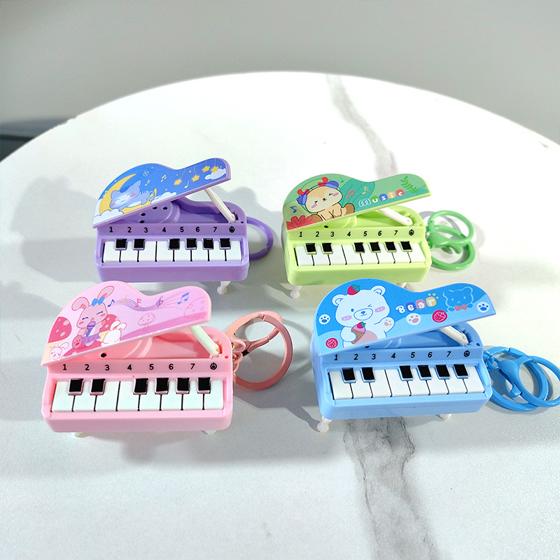 Cute Pano Keys Plastic Women's Keychain display picture 3
