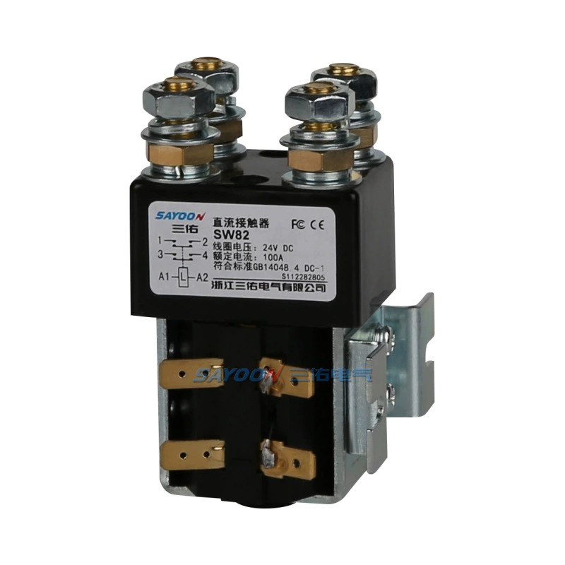 SW82 DC contactor CZWJ100A DC contactor Two -time DC contactor