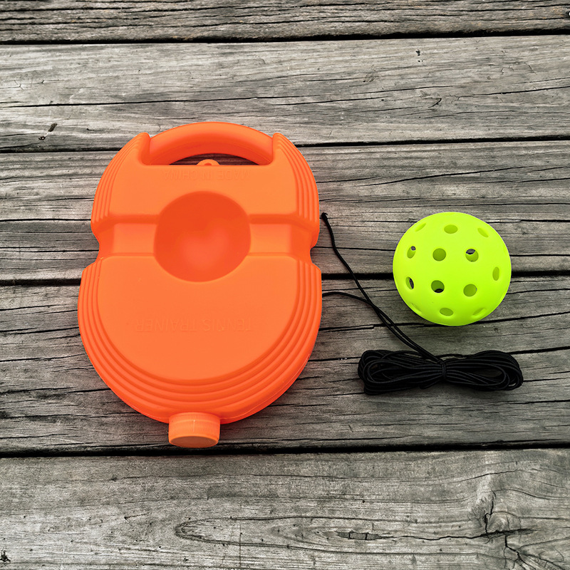 주황색 트레이너 + 녹색 공 + 탄성 로프