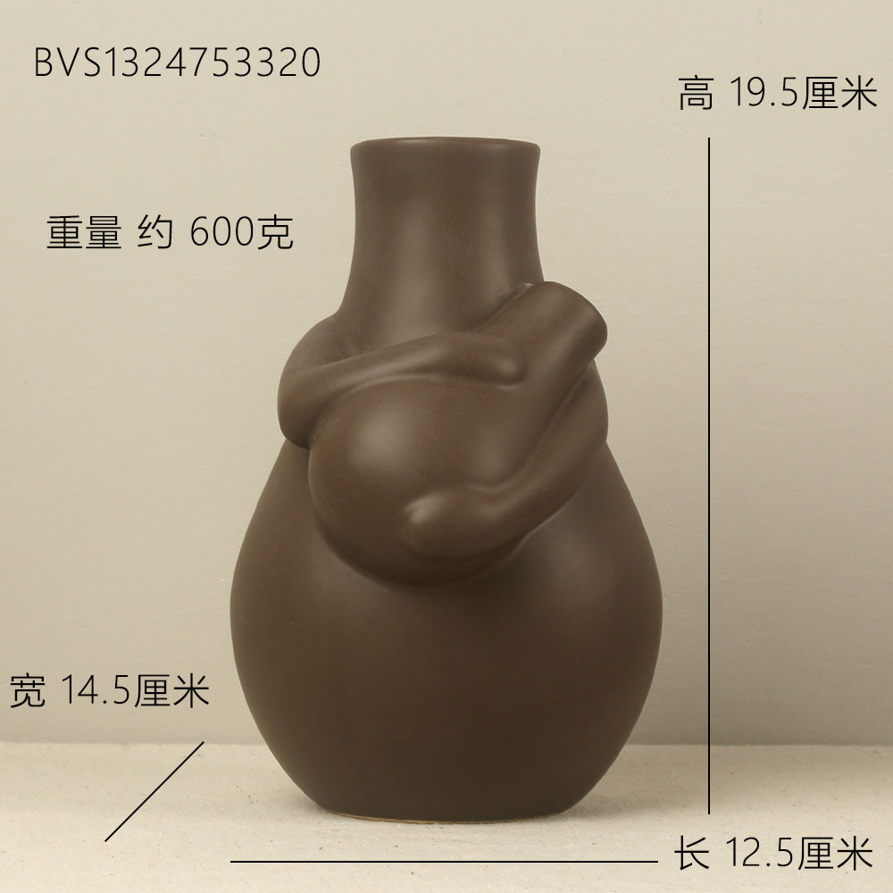 암갈색 14.5x12.5x 19.5cm