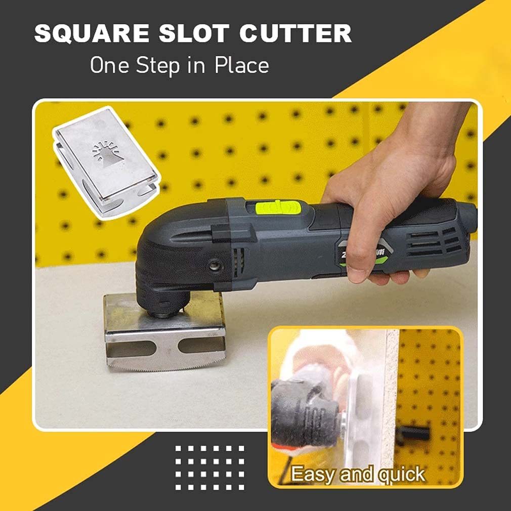 Square Slot Cutter Woodworking Square Slot Drilling Tool Slotting Cutting Milling Cutter