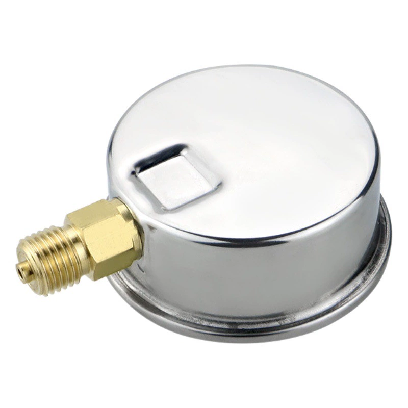 Высокоточный манометр YN60 из нержавеющей стали для измерения давления воды, масла и воздуха, M14*1.5, ударопрочный.