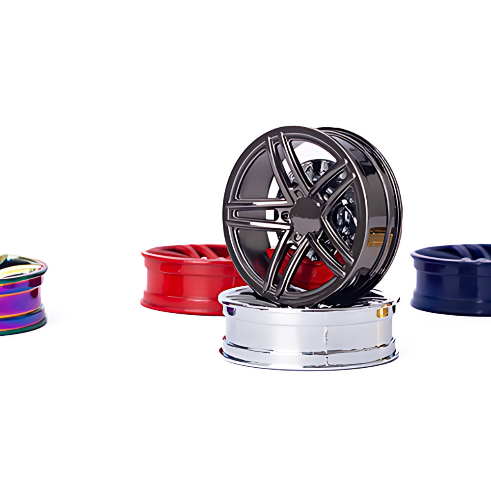 Comercio exterior coche caliente Mercedes Benz AMG rueda Hub llavero Modificación del coche de metal freno rueda Hub clave colgante