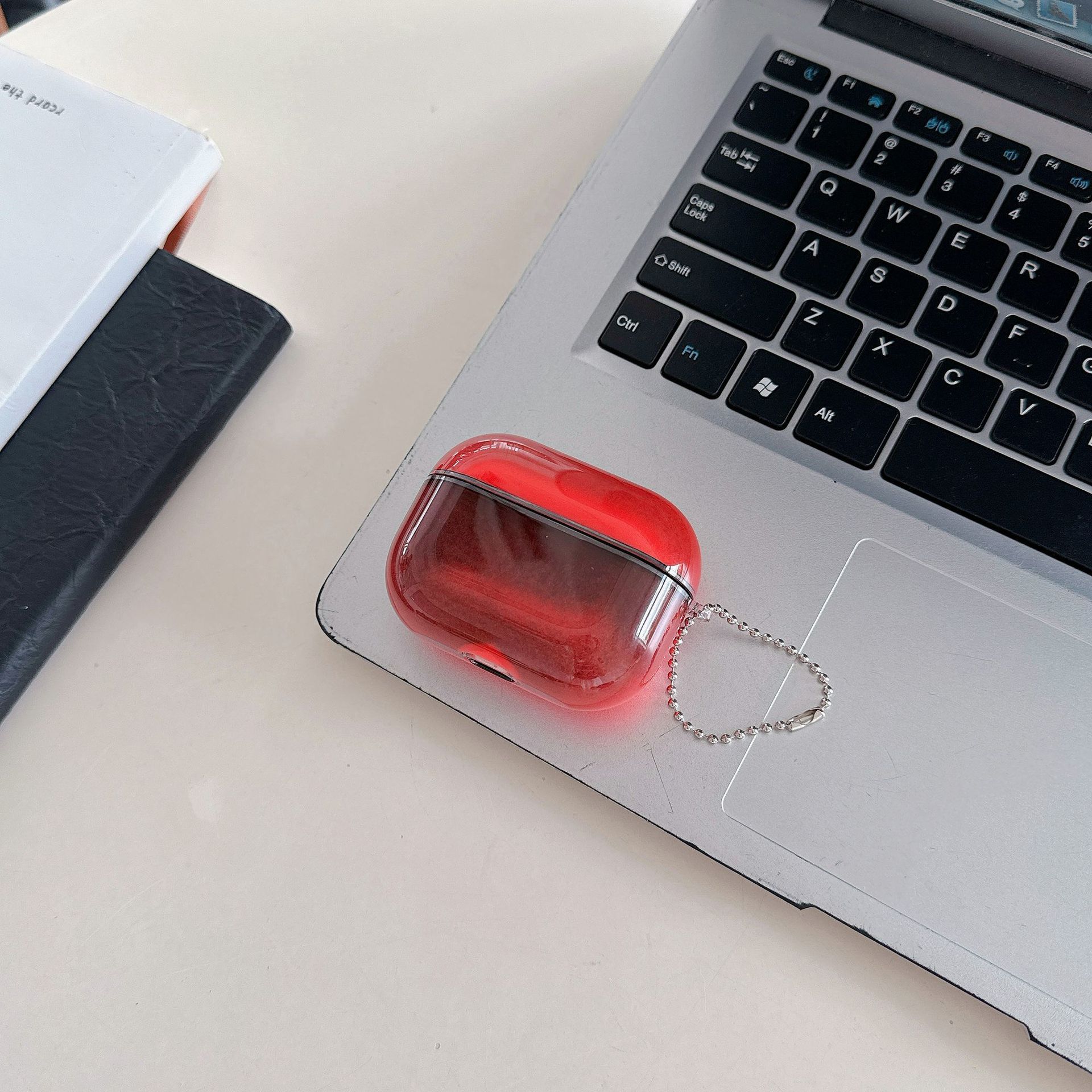 Funda para Auriculares Bluetooth AirPods 4 Pro 3 de PC Carcasa Dura Con Cadena image 6