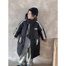 史努比儿童长款加厚羽绒服外套