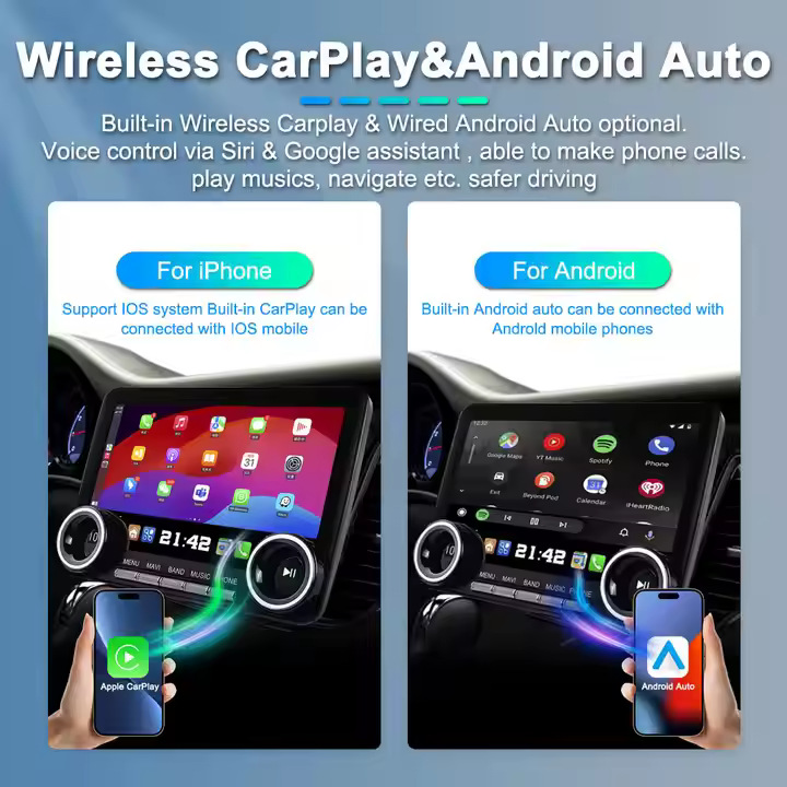 10.1inch Universal Car Navigation All-In-One Carplay Android Car Audio and Video 360 Panoramic Reversing Image