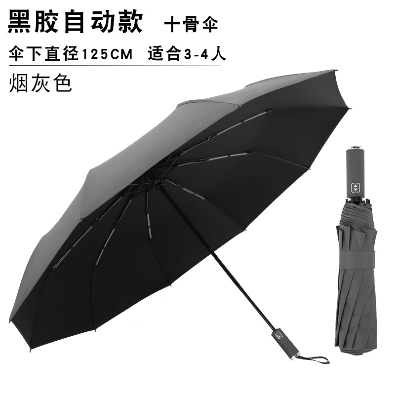 10 hueso automático negro * gris