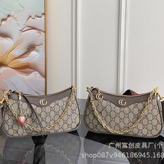 实物带LOGO麻将包ophidia腋下包链条包单肩手提斜挎包草莓配饰G包