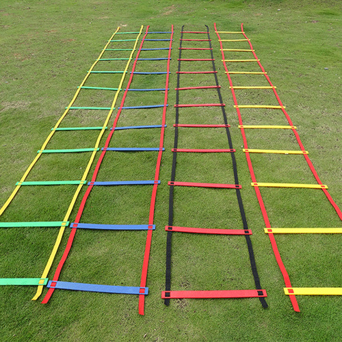 Wholesale agility ladder football training aids basketball pace training jumping grid agility ladder rope ladder training ladder