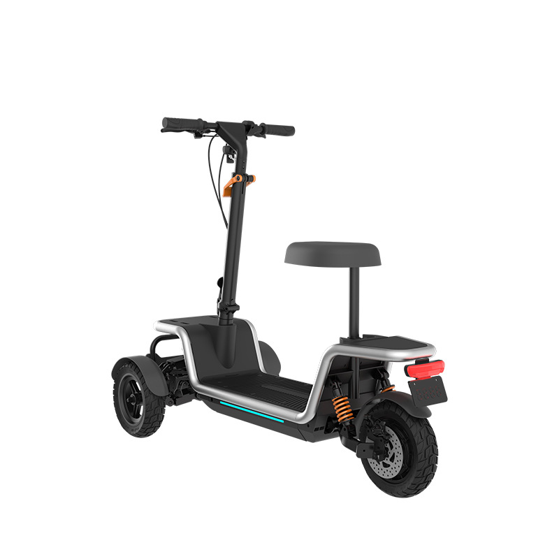 HX nuevo scooter eléctrico de acero al carbono de 3 ruedas S30 adulto larga duración de conducción scooter inteligente