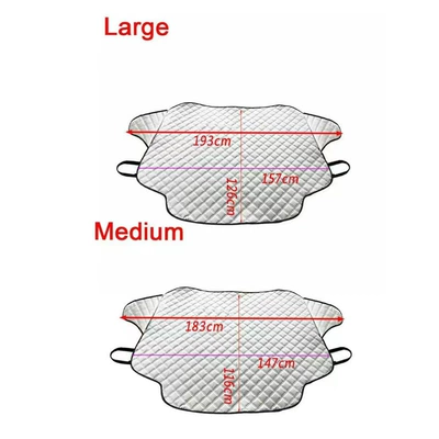 Windshield, Sun Protection and Heat – Sun shade - front-bumper-with-independent-rubber-band-183x147cm