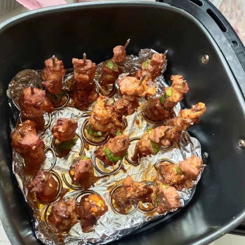 R ^ Воздушная фритюрница вертикальная поджарка Бытовая печь барбекю Шипы из нержавеющей стали духовка аксессуары гриль гриль барбекю