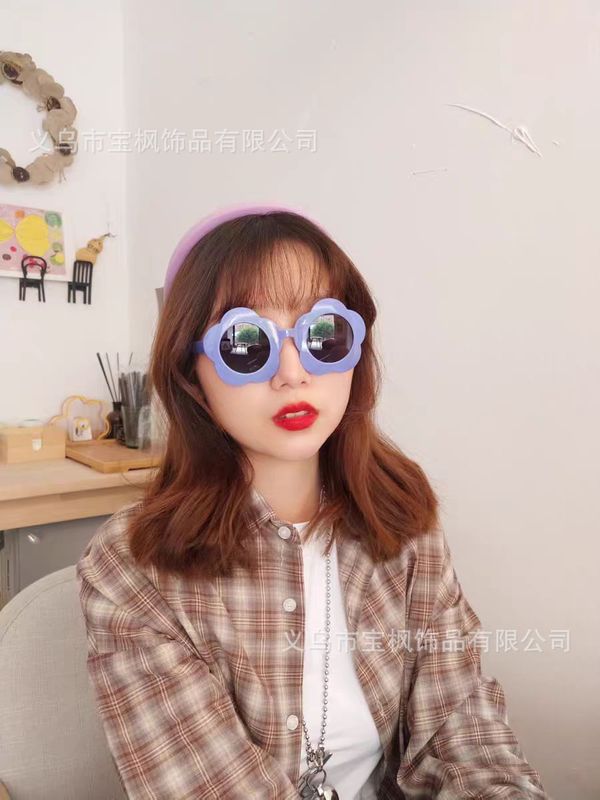 可爱搞笑眼镜沙雕蹦迪造型太阳镜拍照装饰道具卡通派对生日墨镜酷|undefined