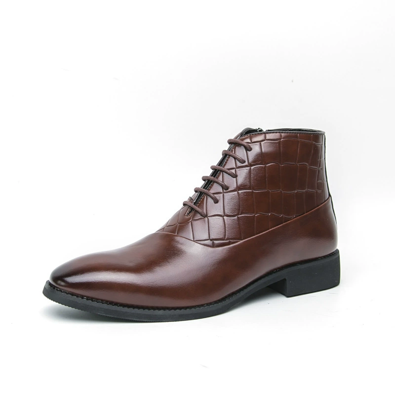 Ботинки Martens, модные высокие демисезонные ботинки, трендовый классический пиджак, большой размер, крокодиловый принт