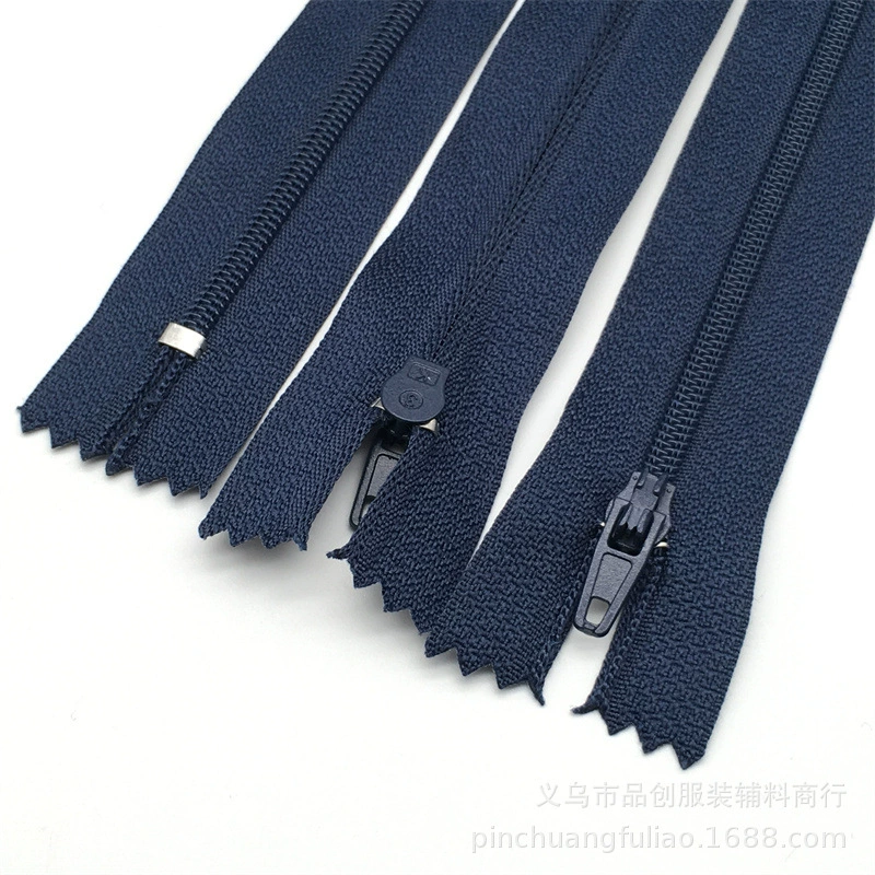 Nylon trousers with zipper, wholesale