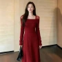 修身场合法式绝美连衣裙