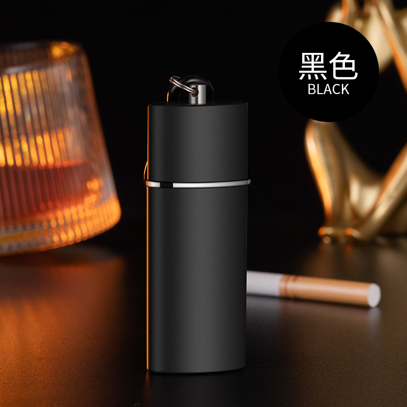新款便携式烟灰缸车载文明迷你钥匙扣烟灰缸随身防飞灰精致烟灰缸|undefined
