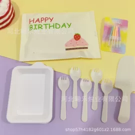 一次性餐具;蜡烛;化妆服饰道具