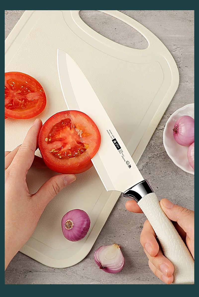 Traceless Großhandel Obstmesser Haushalt Kochen Schneidemesser Küche Melone Schneidemesser Schälmesser Schneidebrett Set