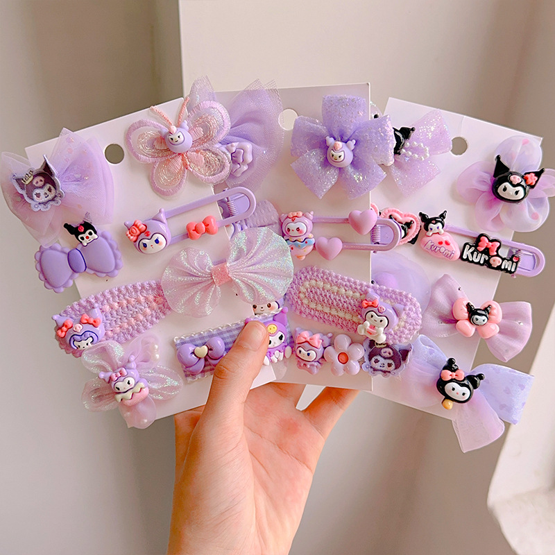 Niñas Kolomi pinzas de cabello niñas pinzas laterales pinzas de cabello niñas pinzas de cabello adorables para niños pinzas de cabello