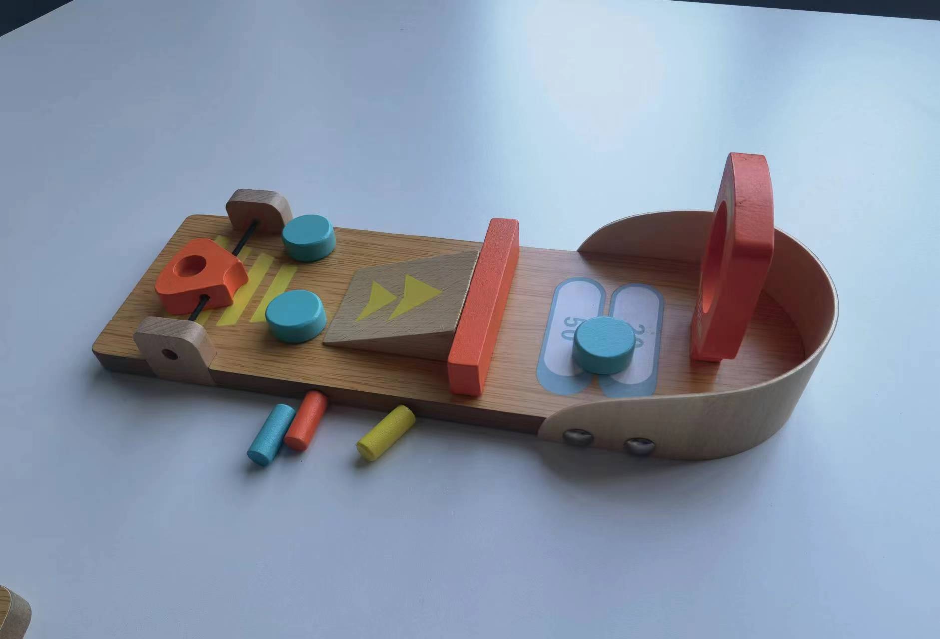 Suministro directo de fábrica de juegos de mesa de madera para niños